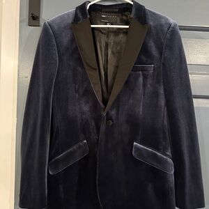 Black Velvet Blazer for Men